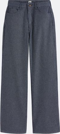 La Redoute Collections Gestreepte jeans met wijde pijpen