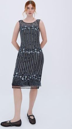 Raishma Kara Dress in Black at Nordstrom, Size 14 Uk