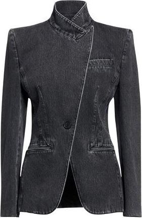 Alexander McQueen COATS & JACKETS - Denim outerwear on YOOX.COM
