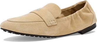 Tory Burch Ballet Loafers Womens Shoes Praline : 10.5 M, Suede