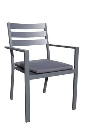 DCB Garden Dcb Garden - Pelosa - Sill&oacute;n De Jard&iacute;n Apilable De Aluminio