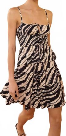 Ulla Johnson Anya Cotton Top In Shibori Wave