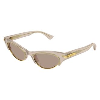 Bottega Veneta Sunglasses, female, Brown, Size: 52 MM Bv1431S Sunglasses