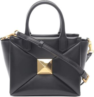 Valentino Garavani Borsa a tracolla Rockstud 2Way - Nero