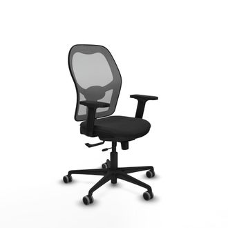 Piqueras y Crespo Silla De Oficina Piqueras Y Crespo Jorquera Negro Confort Soporte