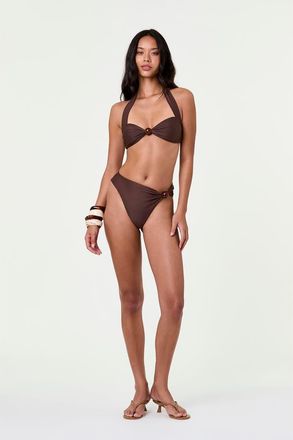 Nicholas Salina Bikini Bottom in Espresso at Nordstrom, Size X-Small