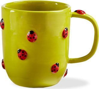 Tag Garden Ladybug Mug Green Multi Earthenware Spring at Nordstrom