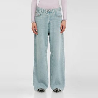 Diesel Relaxed Jeans Low Waist 1996 D-Sire, Light blue, Button fly