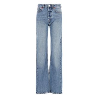 Isabel Marant Vaqueros Daya de pierna recta - Jeans - Mujer - Azul - XS
