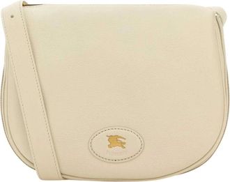 Burberry Cross Body Bags, female, White, Size: ONE SIZE Tavistock Crossbody Bag