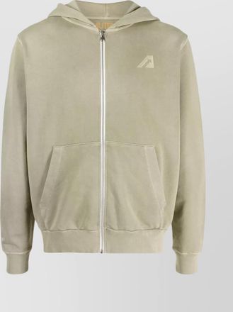 Autry cotton logo hoodie