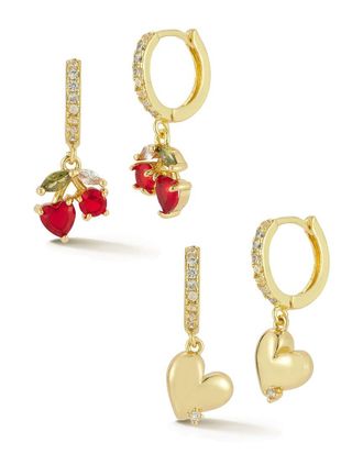 Sphera Milano Plated Cz Earrings