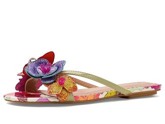 Blue by Betsey Johnson Nicolle Womens Sandals White : 9.5 M