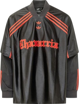 adidas WC Dazzle LS JE - Heren - Sportshirts - Zwart - M - Fitness