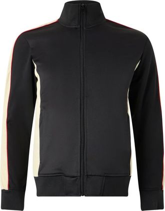 Diesel Sweatshirt met hoge kraag en rits - Heren - Sweatshirts & Hoodies - Zwart - Maat: XS Katoen