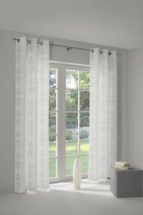 Adam Vorhang »Wave« Ösen 1 Stk. tlg. aus Leinen und Bio-Baumwolle