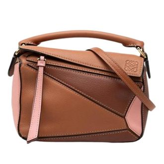 Loewe Pre-owned Mini Puzzle - Dames - Pre-owned - Veelkleurig - Maat: ONE Size Leer