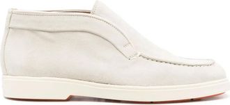Santoni Suède enkellaarzen - Beige