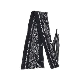 Destin Cashmere-blend scarf with Bandana motif Man One Size