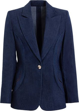 Saiid Kobeisy Denim Tailored Jacket