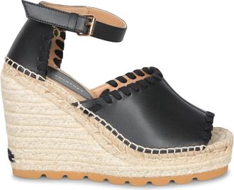 Stella McCartney Wedges, female, Black, 6 UK, Black Espadrilles for Women