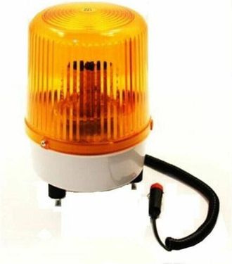 Trade Shop Trade Shop - Lampeggiante A 72 Led Segnalatore Emergenza Arancione Auto 12v Cantiere Macchine