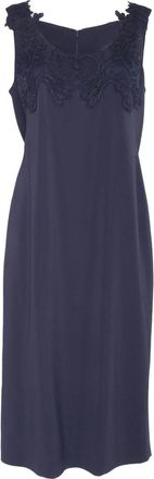 Alberta Ferretti Abito midi - Dames - Casual kleedjes - Blauw - L - Kleedjes
