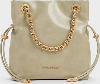 Charles & Keith Arya Braided-Strap Crossbody Bag