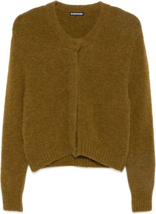 Susanne Bommer Cardigan con scollo rotondo - Marrone