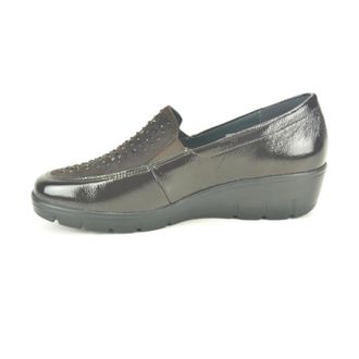 Semler Bruin lace A. +Strass DZ - Dames - Schoenen - Bruin - Maat: 38 1/2 EU