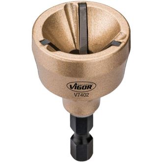 Vigor Outside deburrer: 3 - 19 mm - V7402 - 3 - 19 mm