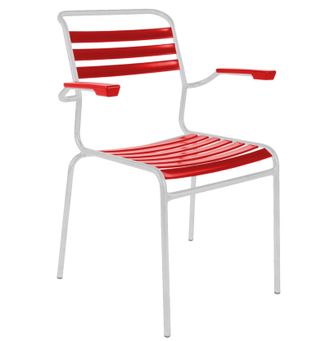 Schubiger M&ouml;bel L&auml;ttli-Stuhl S&auml;ntis mit Armlehnen