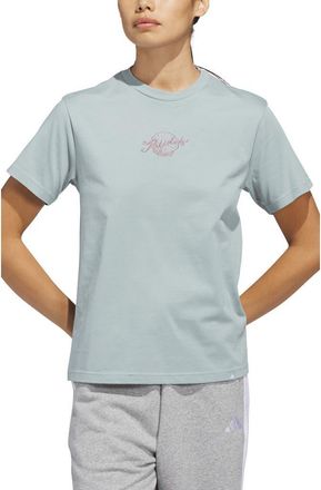 adidas Seashell Logo Graphic T-Shirt in Wonder Sage at Nordstrom Rack, Size X-Large