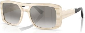 Brunello Cucinelli Bc 4012S 10026I Zonnebrillen - Dames - Zonnebrillen - Beige - 55 MM - Accessoires