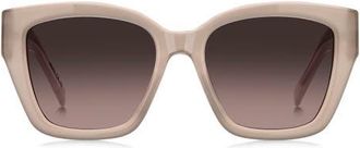 BOSS 54mm Sunglasses in Nude/brown Sf at Nordstrom