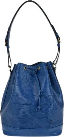 Louis Vuitton Pre-owned Bucket Bags, female, Blue, Size: ONE SIZE Pre-owned Vintage Bucket Bag