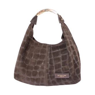 My Best Bags Firenze Ellisse 3032L - Dames - Tassen - Bruin - Maat: ONE Size Leer
