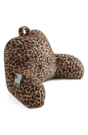 Juicy Couture Faux Fur Backrest Pillow in Leopard at Nordstrom Rack