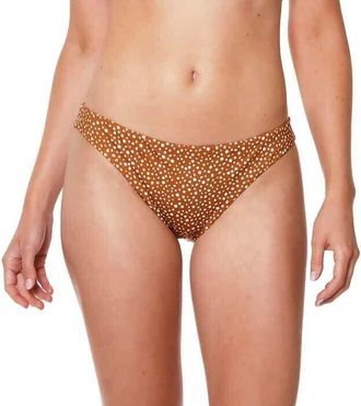 Sanctuary Bikini Bottom Womens Brown Stretch Swimwear Hipster JDM1062