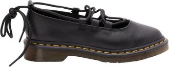 Dr. Martens Elphie II Virginia leren ballerinas - Dames - Schoenen - Zwart - Maat: 37 EU Leer