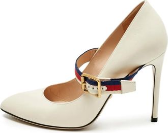 Gucci Pumps Sylvie con cinturino - Toni neutri