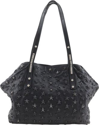 Jimmy Choo London Leather Tote Bag
