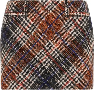 Missoni Multicolor Wool Long Womens Skirt