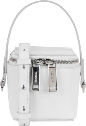 Ferragamo Cube Leather Bucket Bag in White at Nordstrom Rack