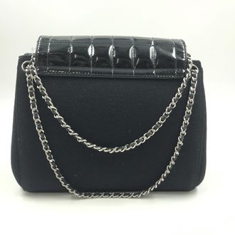 Chanel Chocolate Bar Patent Leather Shoulder Womens Bag (Pre-Owned)