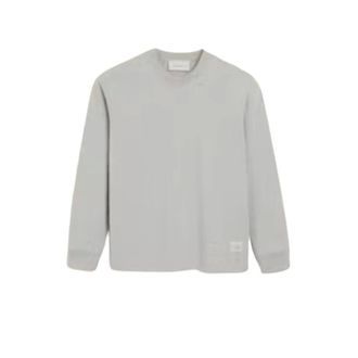 Ami De Coeur Crewneck T-Shirt - Heren - Tops - Grijs - Maat: M Katoen