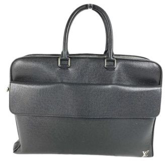 Louis Vuitton Pre-owned Briefcase - Heren - Vintage Handtas - Zwart - ONE Size - Leer - Vintage