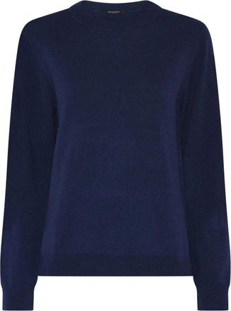 Bruuns Bazaar Truien - Dames - Ronde hals truien - Blauw - S - Truien & Vesten