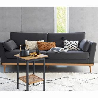 La Redoute Interieurs Zetel in fluweel 3-en 4-zit, Tasie