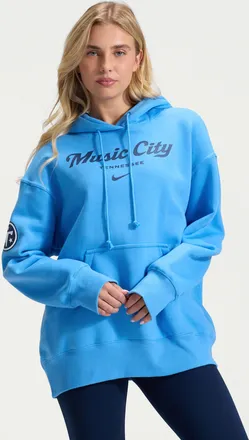Nike Tennessee Titans Rivalries Collection Phoenix Nike Womens NFL Oversized Pullover Hoodie in Blue | 01N54AI9V-SV1
